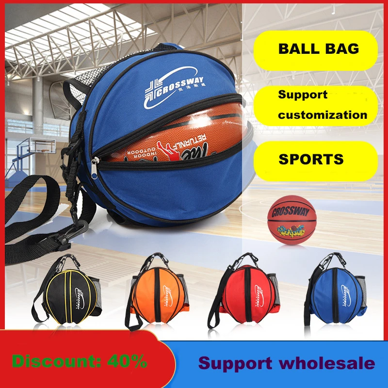 Unisex Round Pockyball Football Volleyball Basketball Bag Rugby Sports  Shoulder Ball Bag Training Pag Netbag - Basketball - AliExpress
