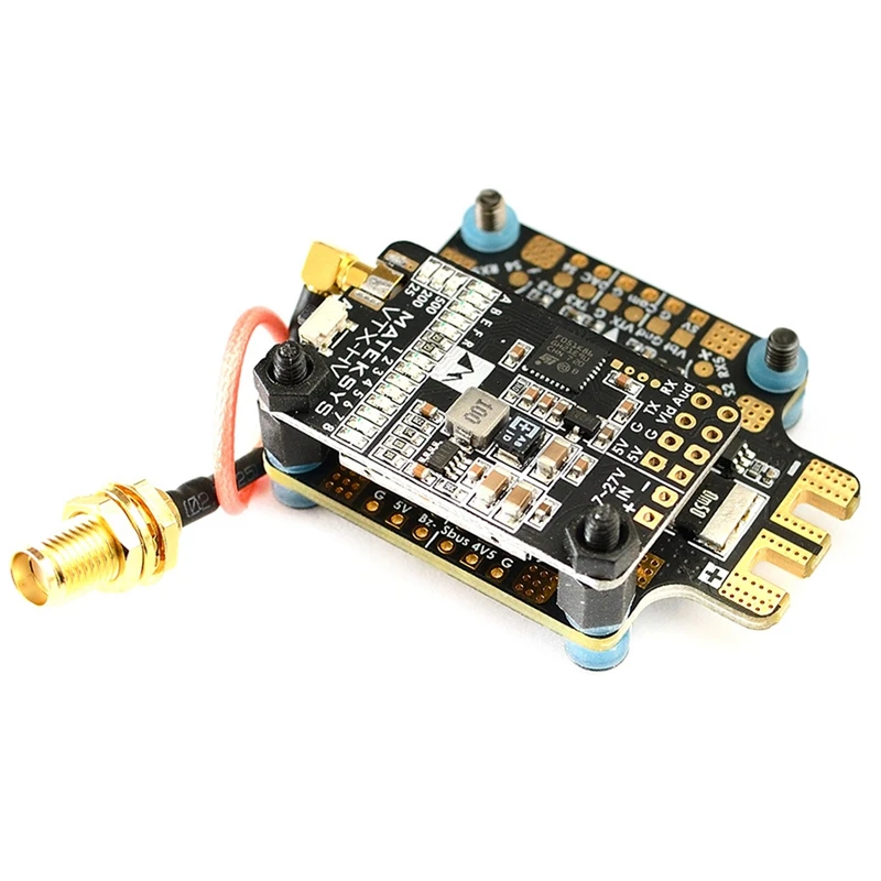 ABKT-5.8G 40CH 25/200/500MW Switchable Video Transmitter VTX-HV with 5V/1A BEC Output for RC FPV Racing Drone