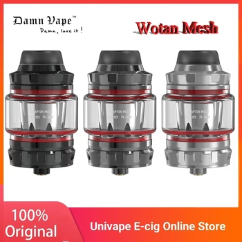 

Pre-order Original Damn Vape Wotan Mesh Tank 2ml/5ml Capacity E-cigarette Atomizer 0.3ohm Single Mesh/Clapton Coil for DL Vaping