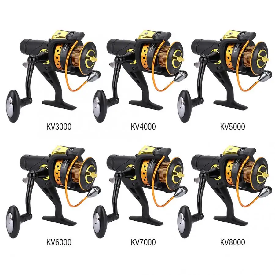 Новая Рыболовная катушка рыболовная спиннинговая серии KV для заброса приманки в