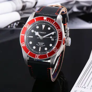 

41MM sapphire glass Mens Watches waterproof Seagull / Miyota 82 mechanical Automatic wristWatch Luminous Calendar waterproof SS