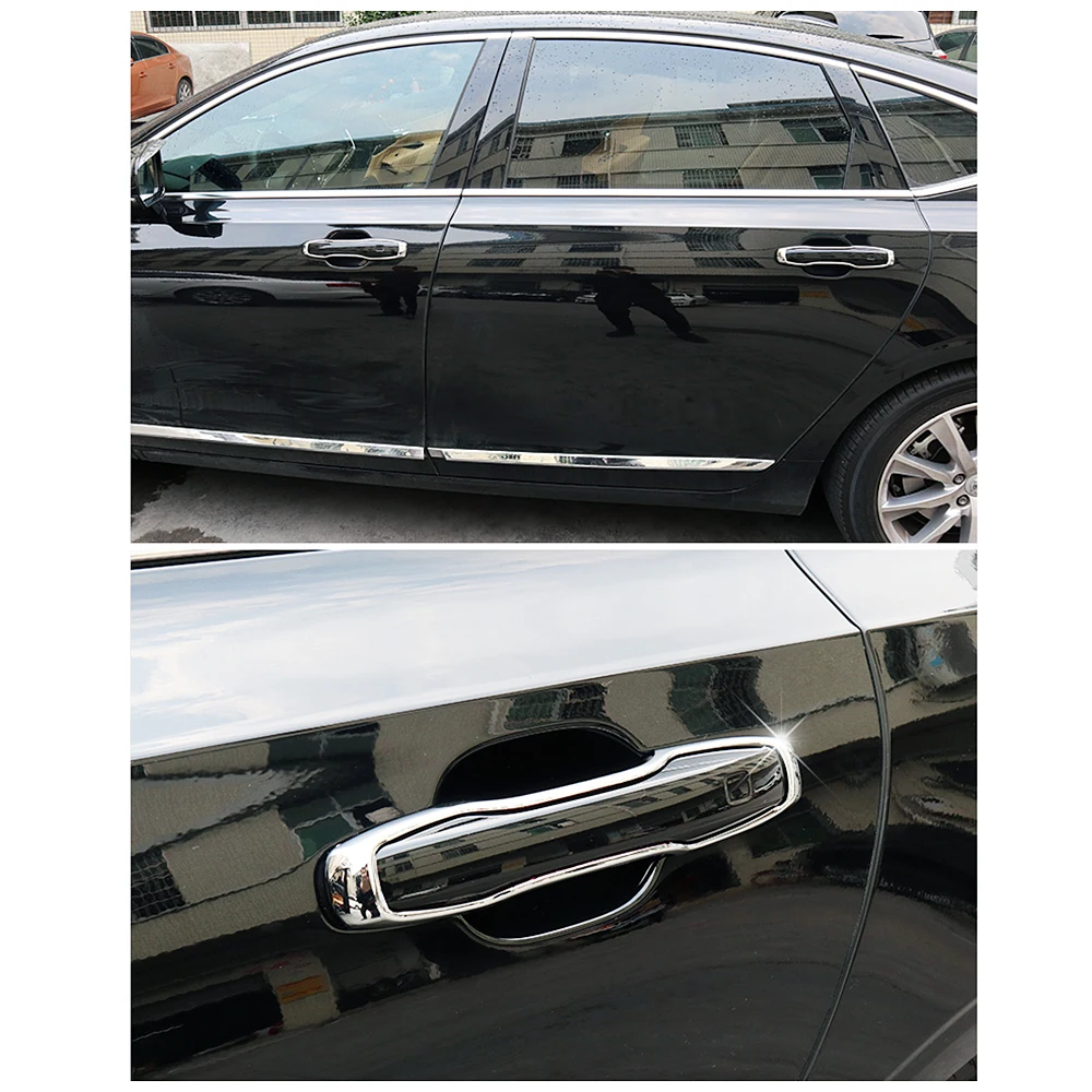 Хромированная крышка ручки двери для Volvo XC60 XC90 S90 V90 2018 2019 2020|Хромирование| |