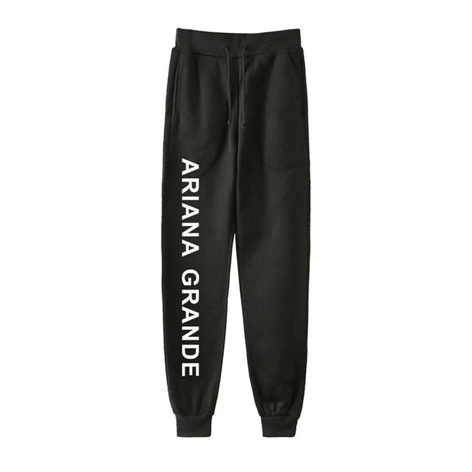 Ariana Grande Sweatpants Simple and Versatile Jogger Pants Women Casual Trousers Streetwear Ariana Grande Printed capri shorts