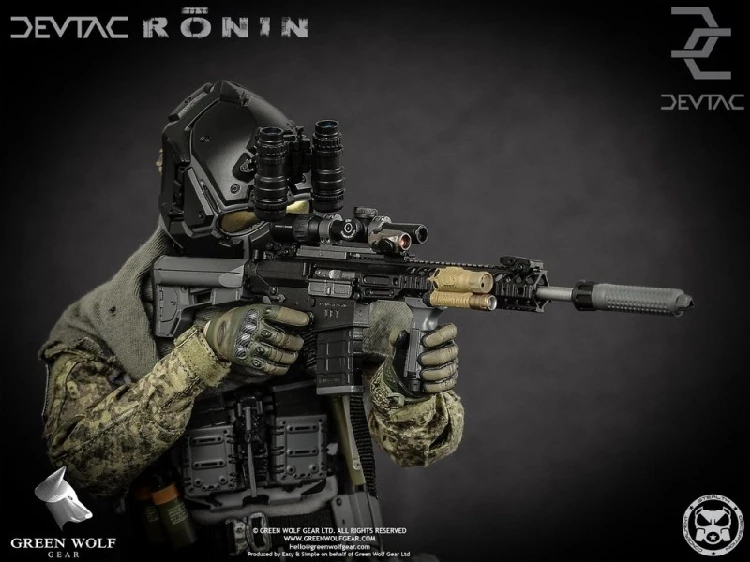 Коллекционная Фигурка зеленого волка 1/6 весов DEVTAC Ronin Vagabond GWG007, модель для поклонников, подарки