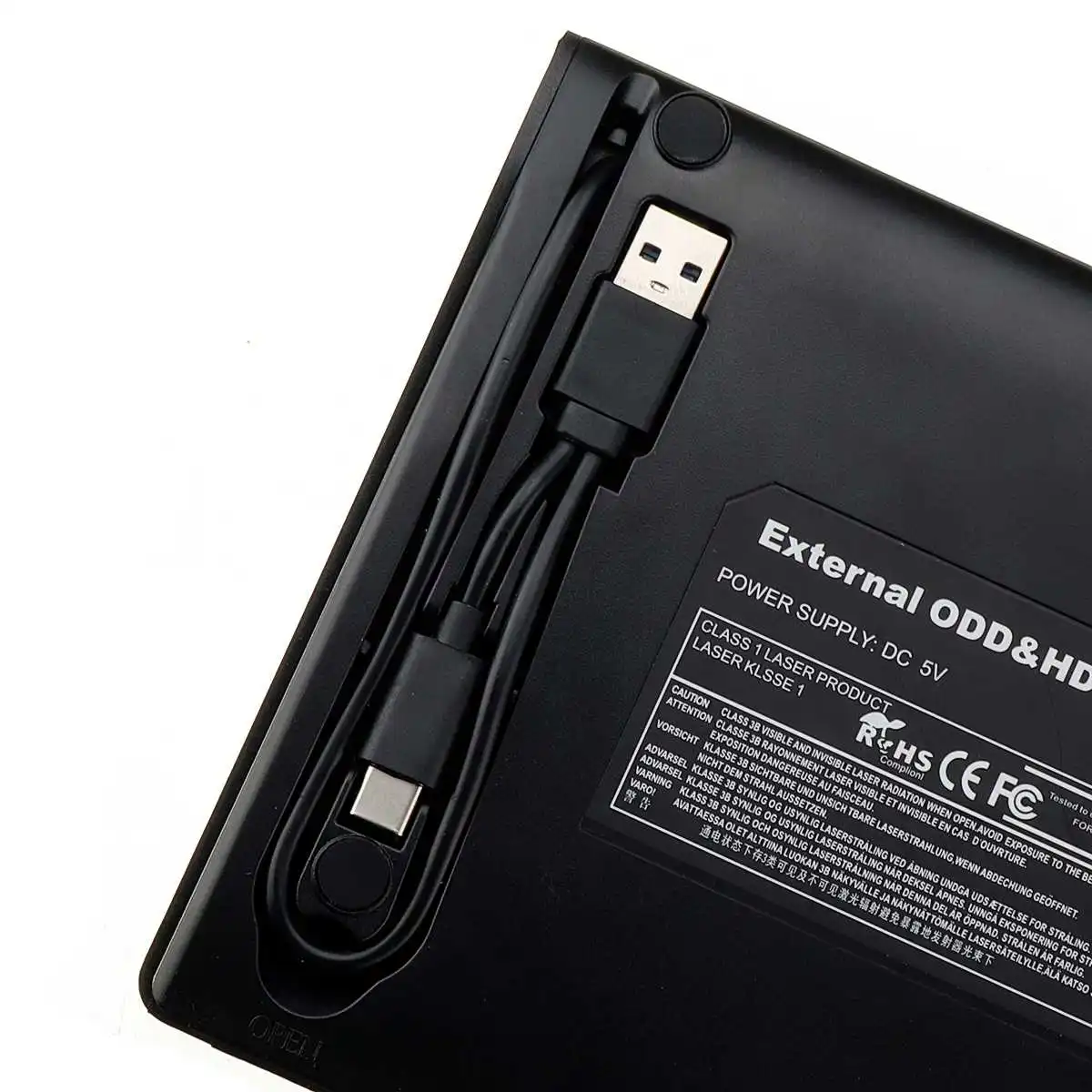 Универсальный Тип C USB 3,0 внешний CD DVD Оптический привод портативный тонкий DVD-RW горелки проигрыватель для ПК ноутбук Настольный Windows