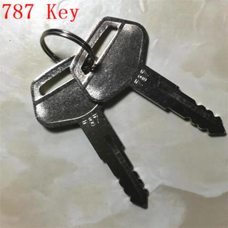 10 Pcs Equipment Keyignition Key Door Lock Fuel Tank Key Part Number