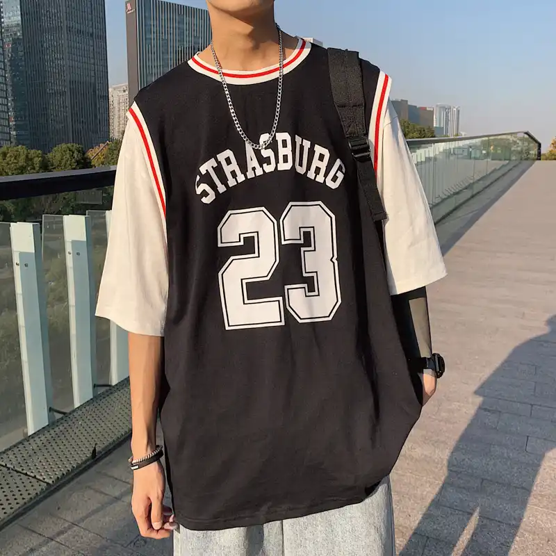 womens oversized basketball jersey