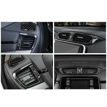 

For Honda CR-V CRV 2017-2020 Decoration Cover 5X Carbon Fiber Style Cover Trim