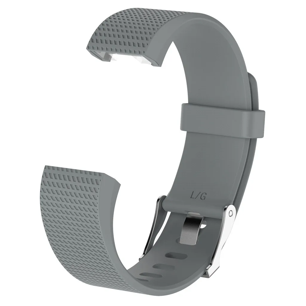 E Ouhaobin большие силиконовые сменные полосы для браслета FitBit Charge 2 браслет на запястье ремешок для браслета FitBit Charge 2 913#2 - Цвет: E