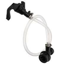 1X резьбовой шаровой замок(пиво)+ 1X пластиковый диспенсер для пикника пивная линия набор W/насадка для пикника и шаровой замок для Cornelius аксессуары для домашнего пивоварения