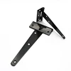 1 Pc Black Paint T Shape Triangle Hinge Cabinet Shed Wooden Door Gate Hinges Hardware ► Photo 3/6