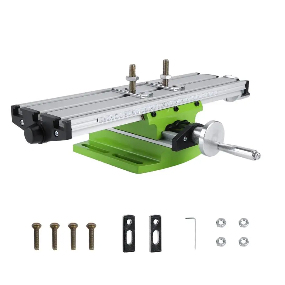 

High Precision 310 * 90mm Work Table Working Cross Vise Worktable Milling Compound Bench For Milling Machine Vise