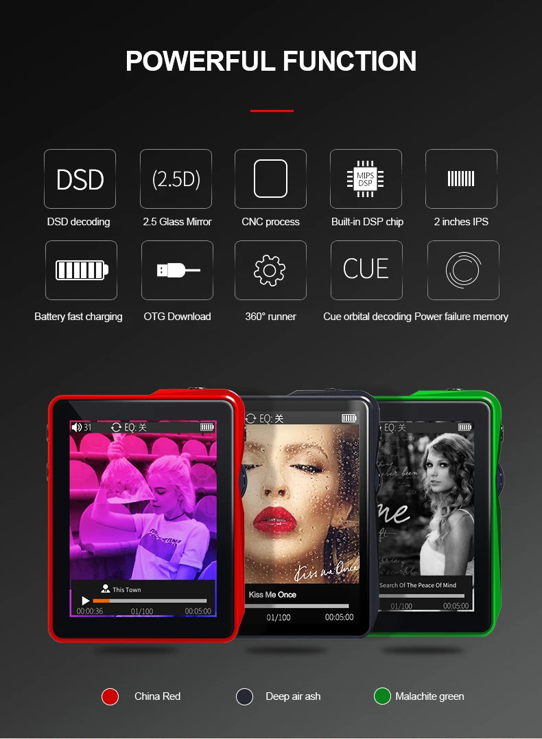 DSD256 мини MP3 плеер MIPS+ DSP декодирование newsmy G7 HD 2.5D экран OTG автомобиль Бег Спорт APE FLAC WAV Портативный hifi музыкальный плеер