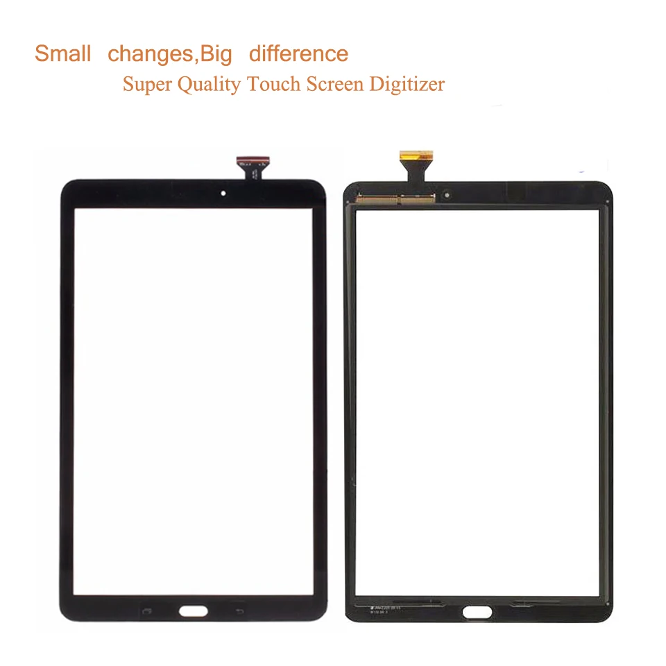 Blanco Pantalla táctil para Samsung Galaxy Tab E 9,6 SM-T560 T560 sin LCD - digitalizador de cristal lente de reparación 