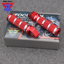 RiderJacky мотоциклетные задние ЧПУ подставки для ног спортивные подножки Rearset подножки для Suzuki DRZ DR-Z 400 S& M 2000