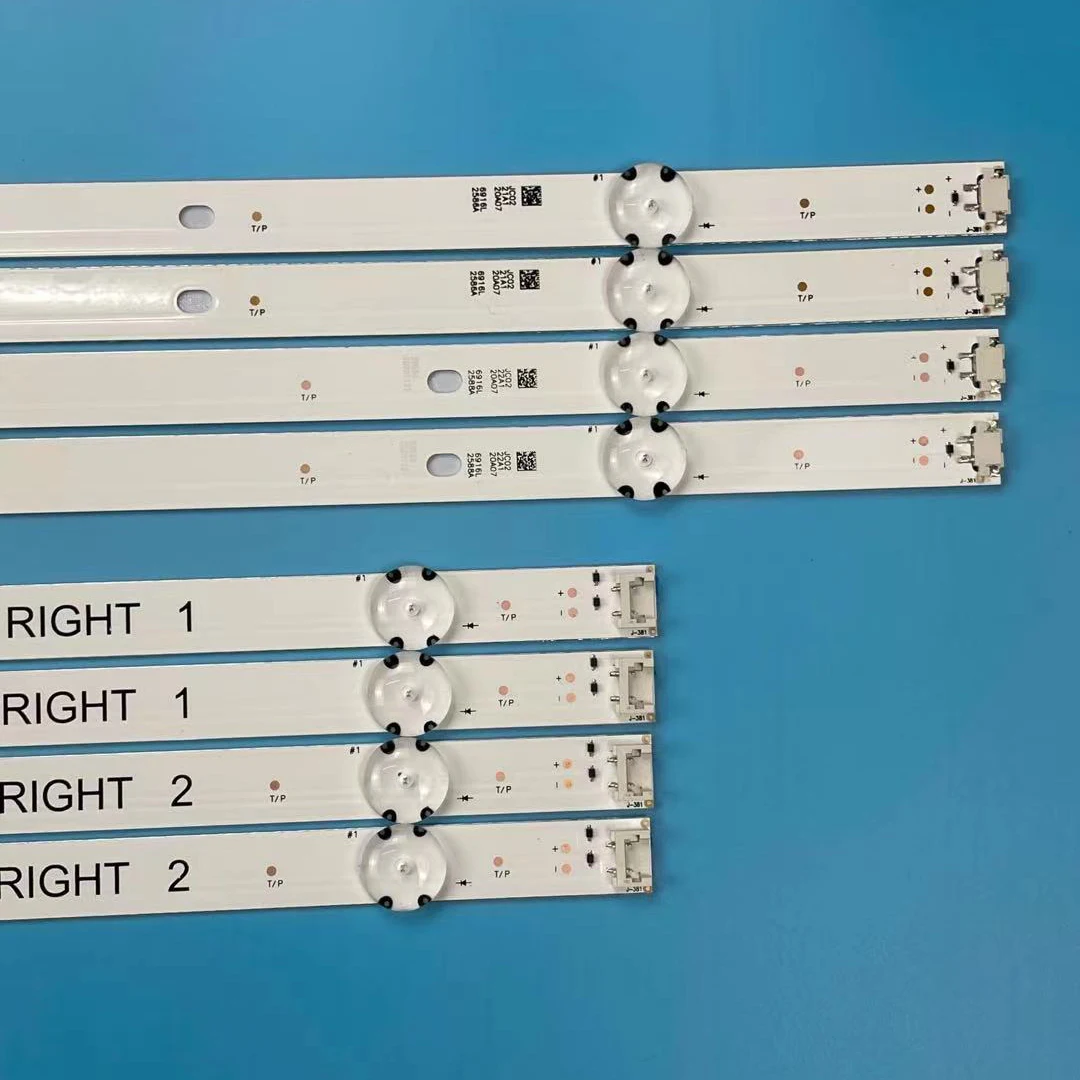 Barra de Tira Retroiluminação Led para lg 49lw540s 49lh630v Lc490due Fjm1 49lh604v 6916l2586a 2587a 2588a 2589a 49 V16 Art3 - Imagem 4