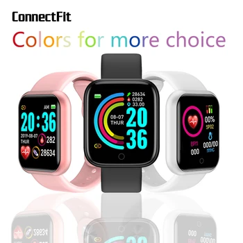 

D20 Pro Smart Watch Y68 Bluetooth Fitness Tracker Sports Watch Heart Rate Monitor Blood Pressure Smart Bracelet for Android IOS
