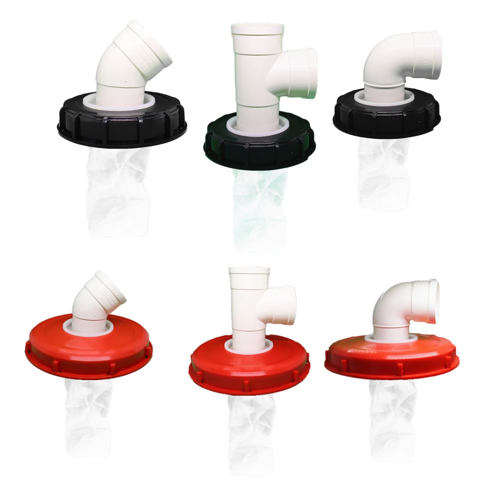 163MM/245MM Filter Nylon Washable With Lid IBC Cover Filter Rain Water Filter Cover For Water Purification Rainwater Tanks