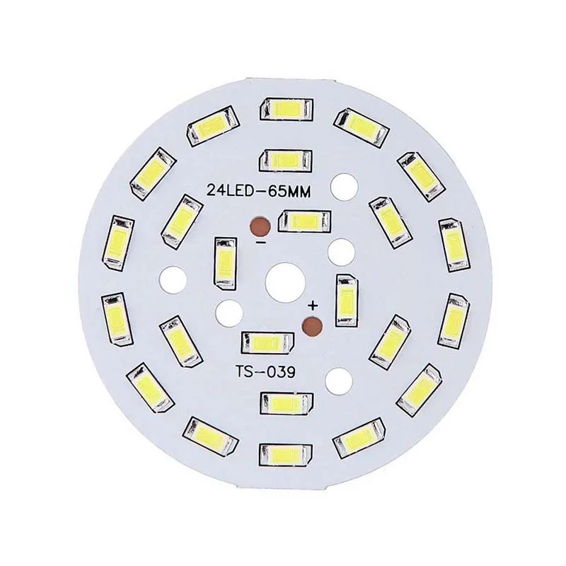 12 Вт круглый 5730 SMD лампа пластина 24 светодиодный супер яркий чип светодиодного