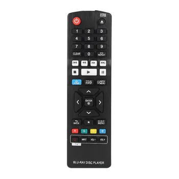 

Universal Smart Bluray Disc DVD Player TV Remote Control Replacement for LG AKB73735801 BP330 BP530 BP540 BPM53 433 Mhz IR Black
