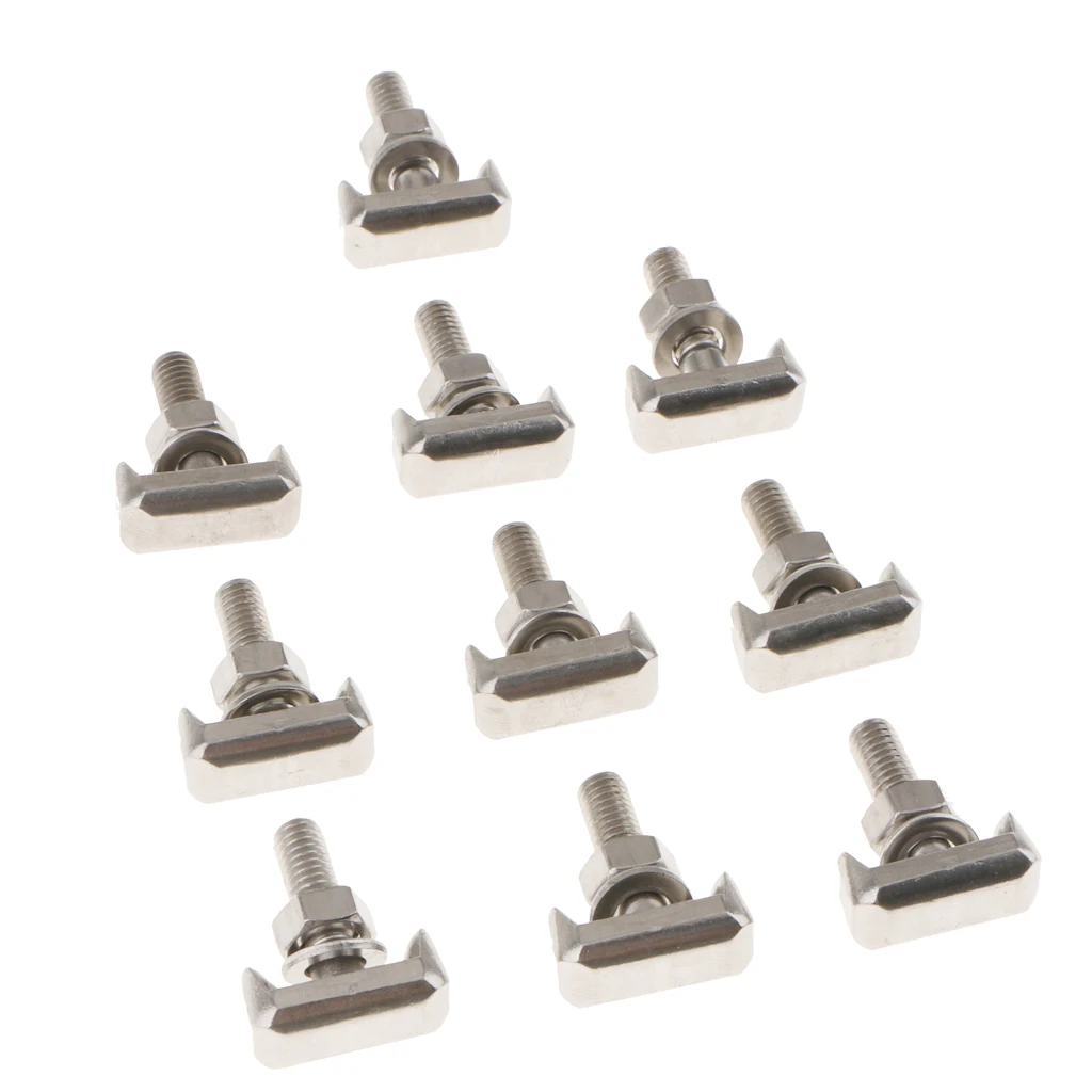 10 X Replacement Battery Terminal T-Bolt Replace #19116852 For BMW VW