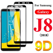 Защитное стекло с покрытием 9D для samsung Galaxy J8, защитная пленка для экрана Samsun Galaxy 8J J 8 Glas Sumsung J810F