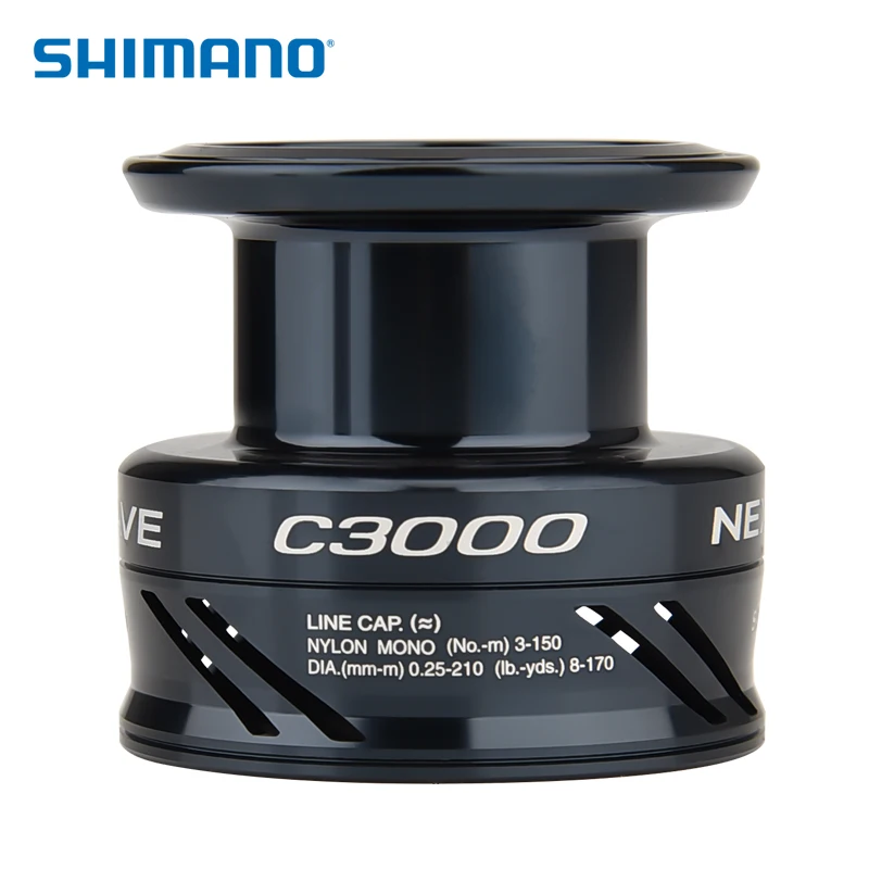 Shimano Original Diy Nexave C3000 Fe Spinning Fishing Reel Spool Ar C Aluminum Spare Spool Fishing Accessories Fishing Reels Aliexpress