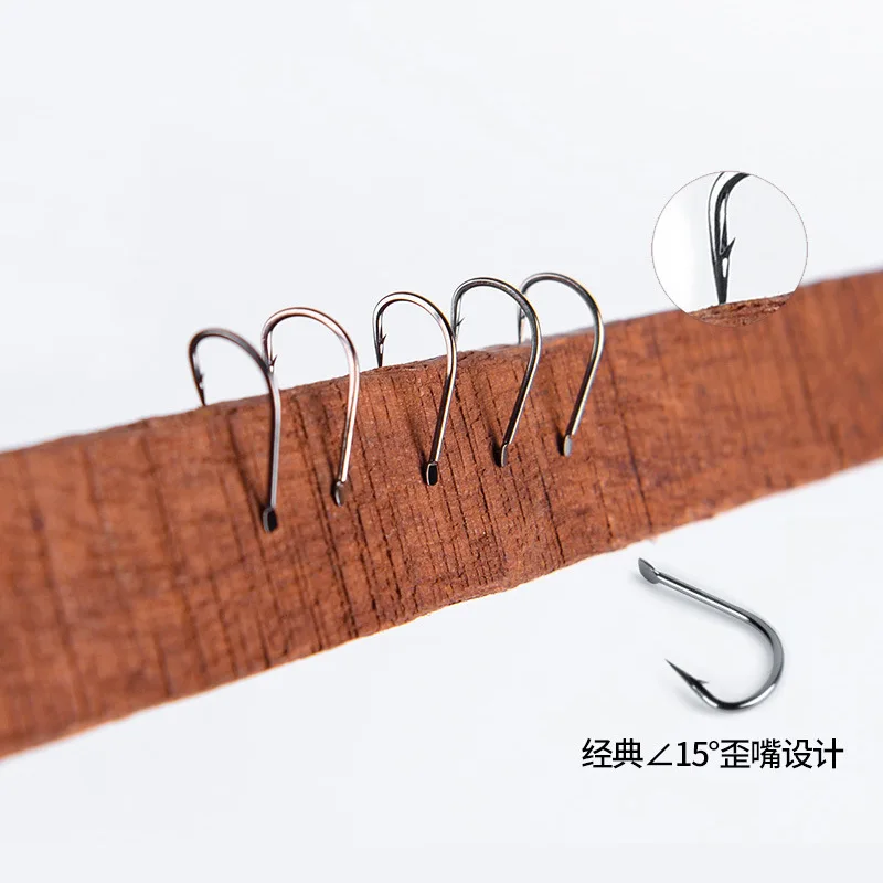 

Yidou Fishhook Have Import Japan Barb in Bulk According Beans Wild Fish Thin Strips 235 Yin Beans Twisted Fishing Hook