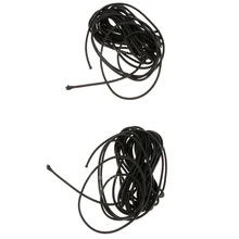 2 шт. 3 мм х 5 м Эластичный банджи канат ударный шнур шатер складной полюс веревка