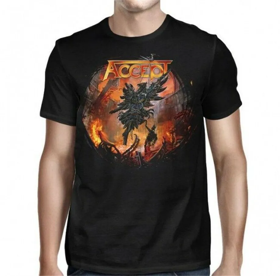 Accept Rise Of Chaos/футболка S M L Xl 2Xl новая брендовая футболка одежда футболка| |