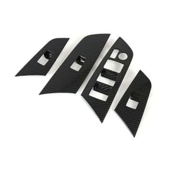 

for Toyota Prius 2019 2020 Car Window Glass Lift Switch Cover Door Armrest Panel Trims Frame Interior Accessories