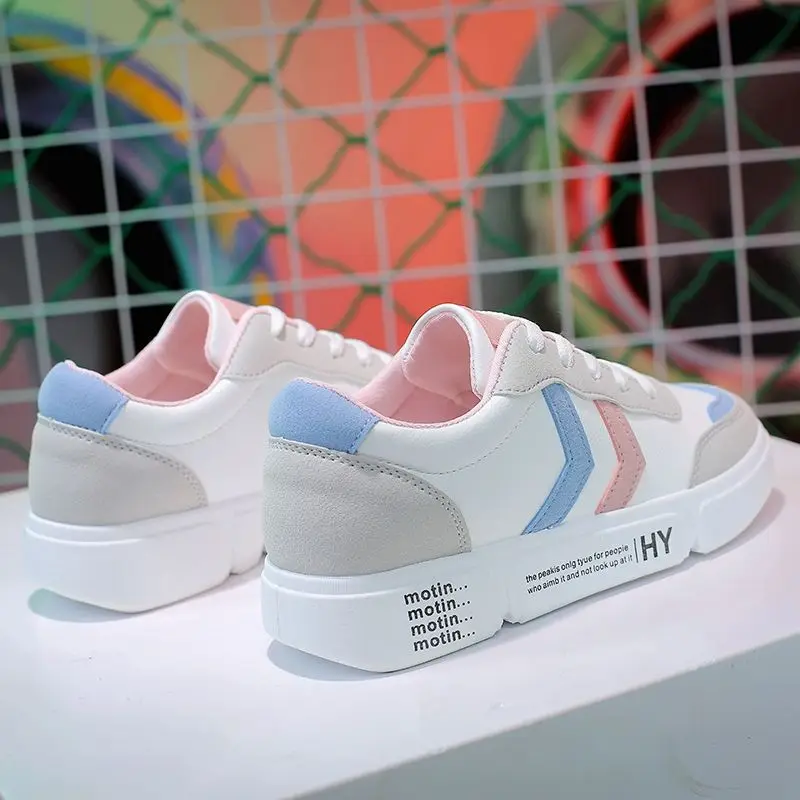 

Shoe Women's Autumn White Shoes Women's Harajuku INS Athletic Shoes Student Korean-style Versatile Scholar Casual Flat Shoes