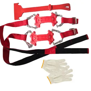 

Auto Tire Snow Chains Traction Plate Non-slip Car SUV Universal Emergency Anti-skid Tire Chains For Snow Ice Sand Muddy Offroad