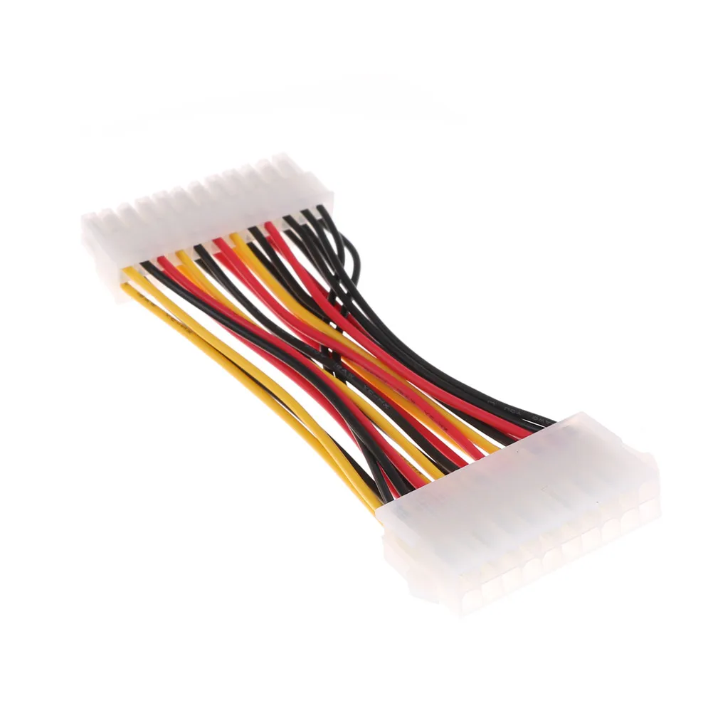 Кабель 14 см 20-Pin штекер 24-Pin Женский Кабель-адаптер для ATX PSU Mini hp 1 шт. пластик 20 Pin до