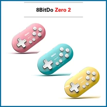 8BitDo Zero 2 Bluetooth Gamepad for Retro Game Console Switch Windows Android MacOS Gamepads Raspberry pi 2B/3B/3B+/4B/zero