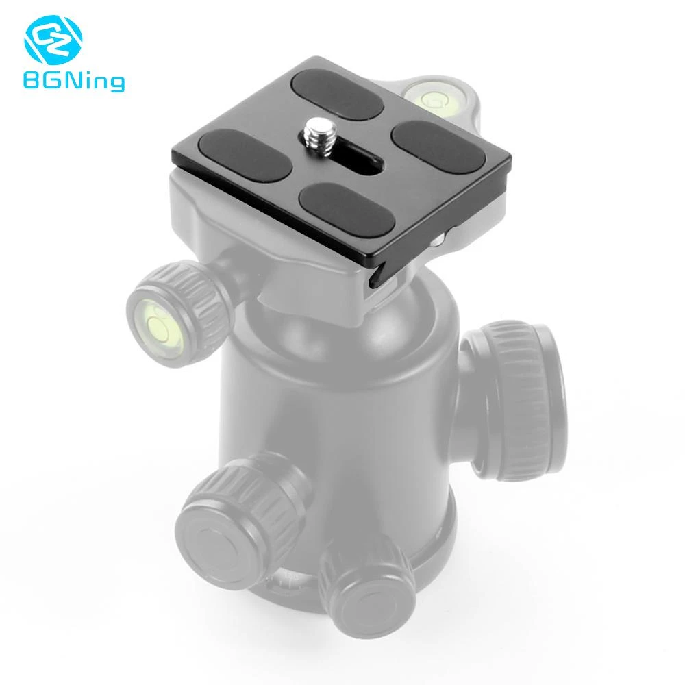 CNC Universal Quick Plate for DSLR Camera Tripod Monopods Mount Adapter