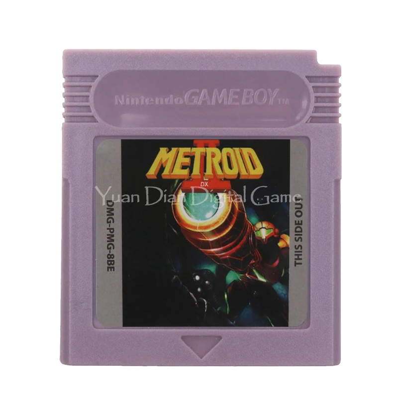 Для Nintendo GBC видеоигр картридж консоль карта Metroi 2 версия на английском