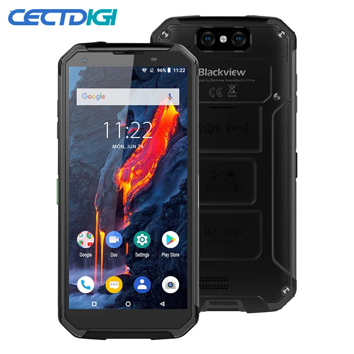 Blackview BV9500 plus смартфон с 5 дюймовым дисплеем восьмиядерным процессором Helio P70 ОЗУ 4