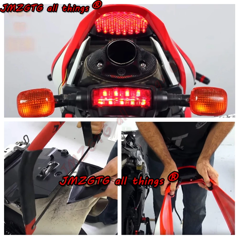 Мотоцикл светодиодный поворот Задний сигнальный фонарь для HONDA CBR600RR 2007 2008 2009 2010 2011 2012