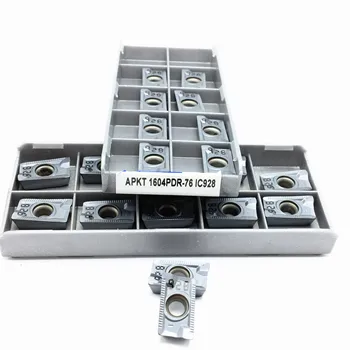 

Tungsten Carbide APKT1604 PDER 76 IC928 APKT1003 IC908 High Quality Carbide Blade External Knife APKT 1604 CNC Turning Tool