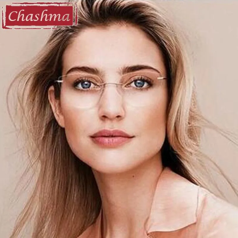 Montura Para Gafas De Prescripcion 2g Antirayos Azules De Titanio Sin Montura Mr 8 Lentes Multifocales De Resistencia Aliexpress