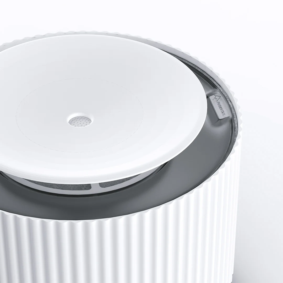 Xiaomi Smart Cat диспенсер для воды для домашних животных очиститель воды 1.88L 5 Слои фильтр 360 градусов Открытый питьевой лоток животных для фонтанчика питьевой воды