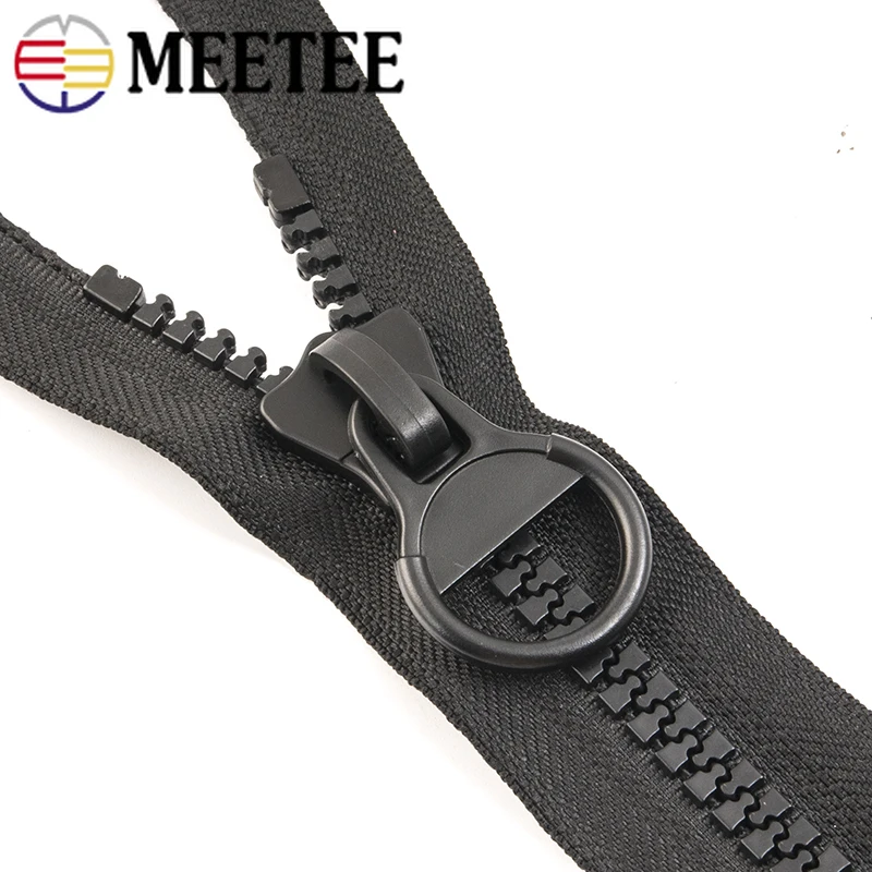 Meetee 1 шт. 60 300 см 8 # молния из смолы с открытым концом длинная застежка Сделай Сам