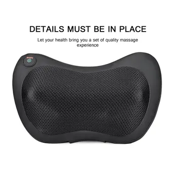 

Car House Dual-use Six-head Single Button Two-way Rotation Kneading Cervical Massager Charging Electric Massage Devices