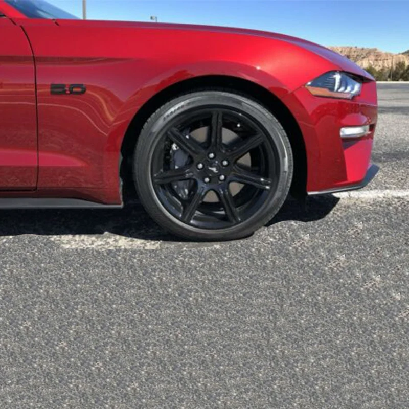 1 пара для 2015 2020 Ford Mustang GT 5 0 Черный дюймов крыло боковые эмблемы|Эмблемы| |