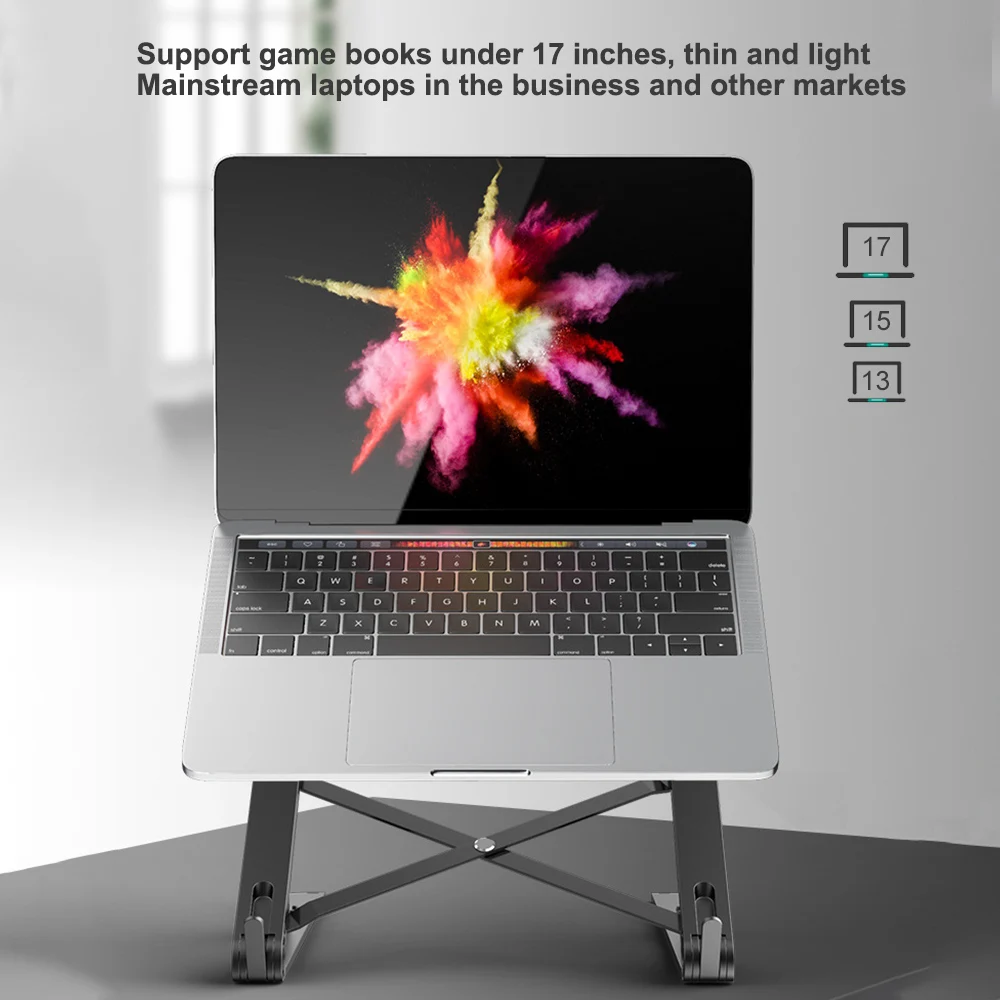 Кронштейн Держатель для ноутбука Подставка MacBook Pro подставка Складная из