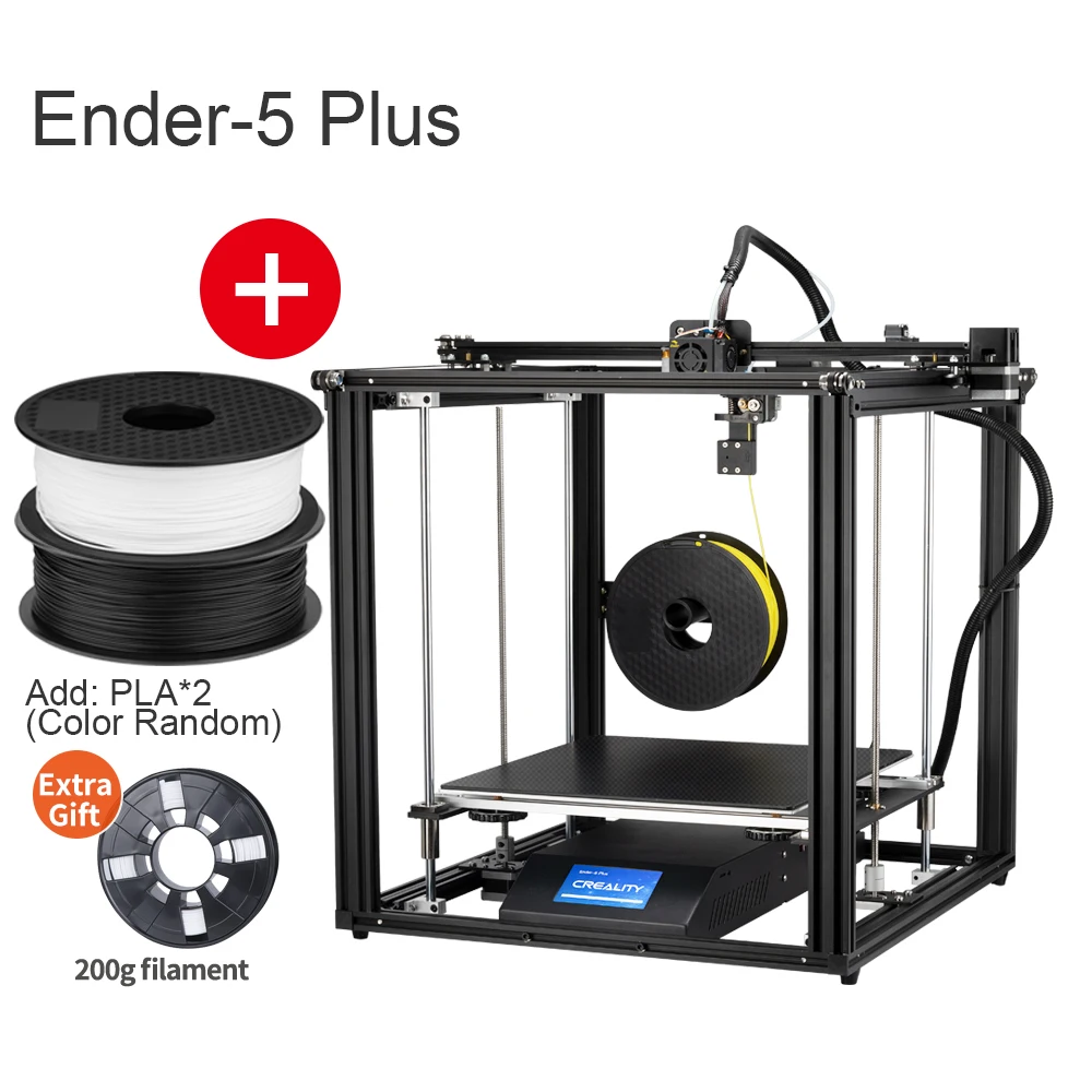 3d printers Ceality 3D Printer Ender-5 Plus Dual Z-Axis Brand Power Large Printing Size BL Touch Levelling Resume Print Filament Sensor 3d printers 3D Printers