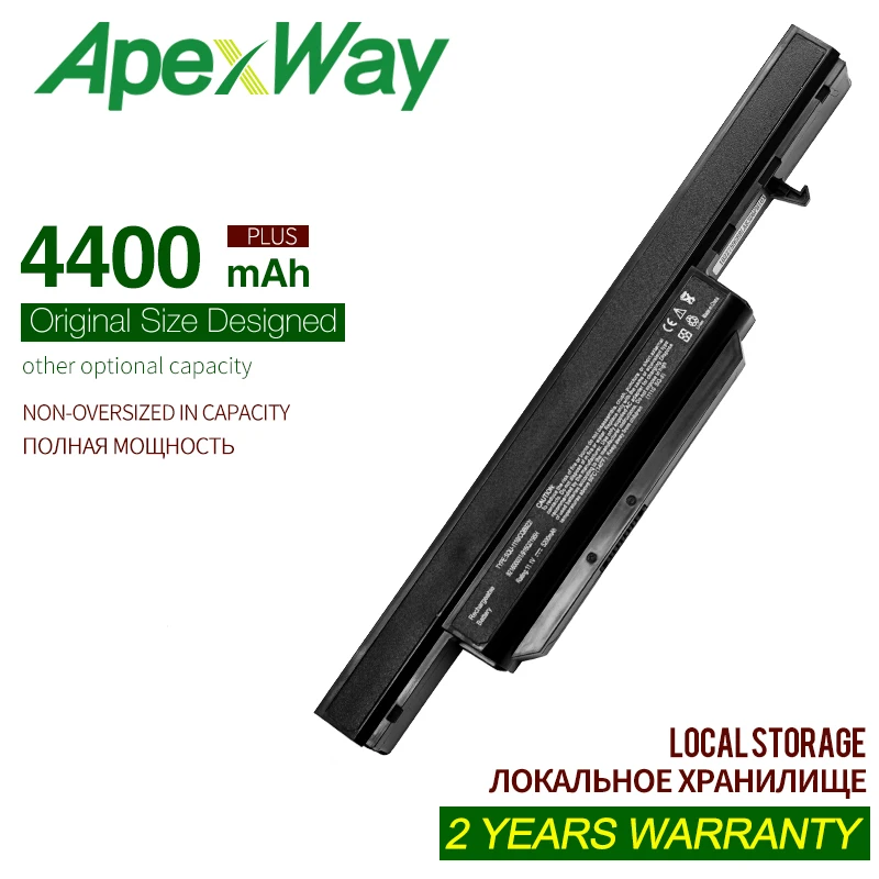 

ApexWay 4400mAh 11.1v Laptop Battery for Haier SQU-1110 T6 CQB922 916Q2195H 921600031T6-31 52450G40500RDG T6-3132370G40500RLJGB