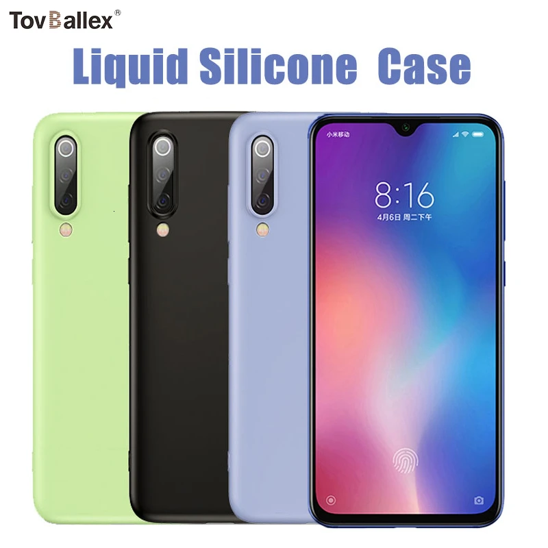 Чехол для телефона Xiao mi x 3 x2S 2 CC9 CC9e A3 Lite A2 9T 9 8 SE гелевый резиновый жидкий