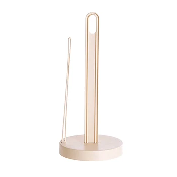 

Vertical Roll Holder Paper Napkin Shelf Desktop Punch Paper Towel Storage Holders For Kitchen Tissue Punch-Free Storage Rack
